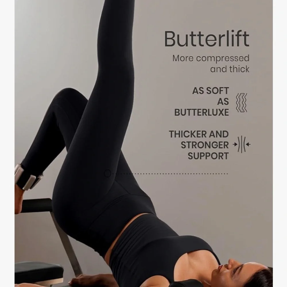 CRZ YOGA Butterlift black high waisted leggings buttery soft S - Picture 5 of 8